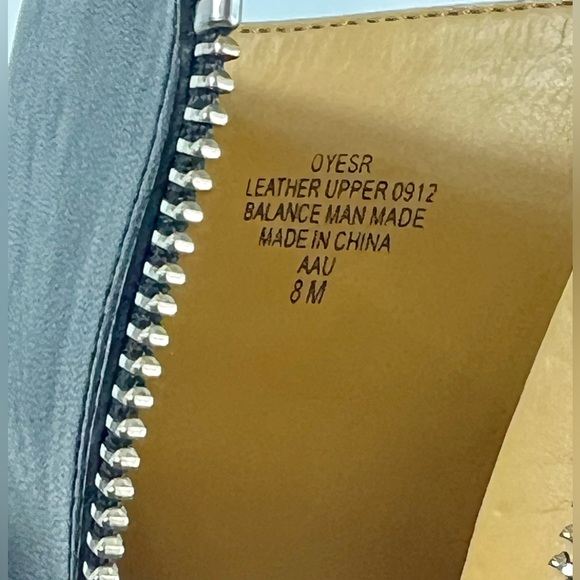 NINE WEST Leather Ankle Boots - Oyesr - Picture 7 of 7